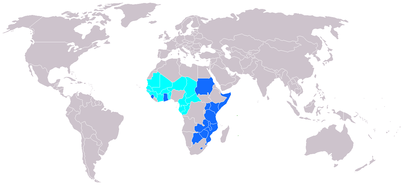 OAPI-ARIPO-etats-membres